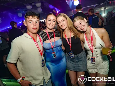 A professional photo of guests enjoying themselves at Cocktails Nightclub from our gallery.