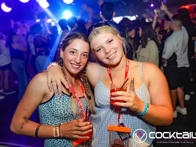 A professional photo of guests enjoying themselves at Cocktails Nightclub from our gallery.