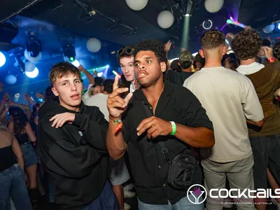 A professional photo of guests enjoying themselves at Cocktails Nightclub from our gallery.