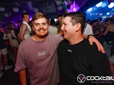 A professional photo of guests enjoying themselves at Cocktails Nightclub from our gallery.