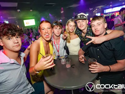 A professional photo of guests enjoying themselves at Cocktails Nightclub from our gallery.