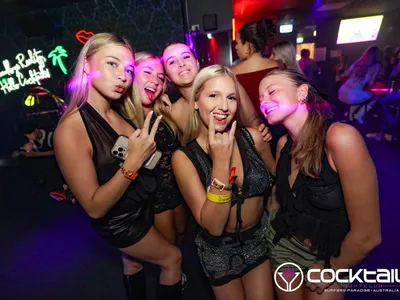 A professional photo of guests enjoying themselves at Cocktails Nightclub from our gallery.