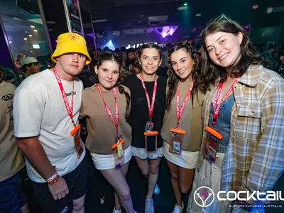 A professional photo of guests enjoying themselves at Cocktails Nightclub from our gallery.