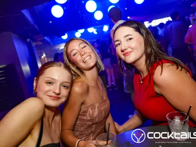 A professional photo of guests enjoying themselves at Cocktails Nightclub from our gallery.