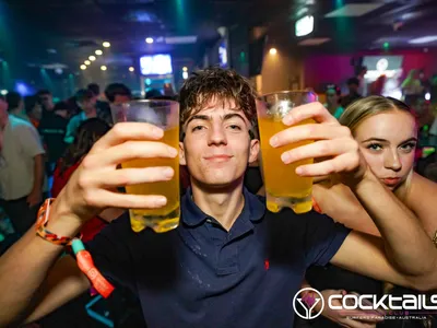 A professional photo of guests enjoying themselves at Cocktails Nightclub from our gallery.