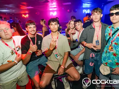 A professional photo of guests enjoying themselves at Cocktails Nightclub from our gallery.