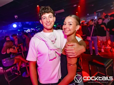 A professional photo of guests enjoying themselves at Cocktails Nightclub from our gallery.