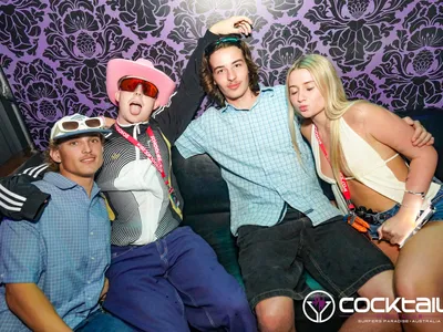 A professional photo of guests enjoying themselves at Cocktails Nightclub from our gallery.