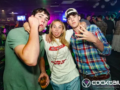 A professional photo of guests enjoying themselves at Cocktails Nightclub from our gallery.