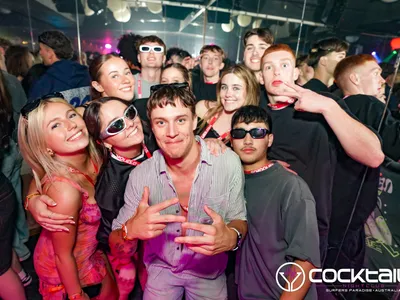 A professional photo of guests enjoying themselves at Cocktails Nightclub from our gallery.