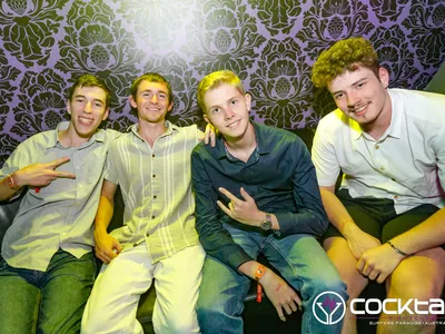 A professional photo of guests enjoying themselves at Cocktails Nightclub from our gallery.