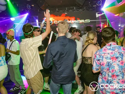 A professional photo of guests enjoying themselves at Cocktails Nightclub from our gallery.