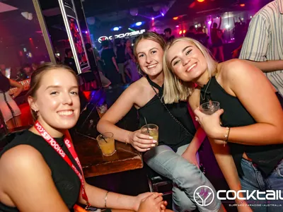 A professional photo of guests enjoying themselves at Cocktails Nightclub from our gallery.