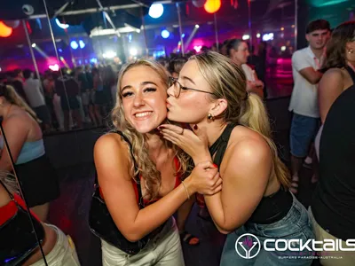 A professional photo of guests enjoying themselves at Cocktails Nightclub from our gallery.