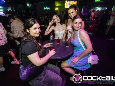 A professional photo of guests enjoying themselves at Cocktails Nightclub from our gallery.