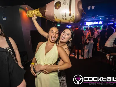 A professional photo of guests enjoying themselves at Cocktails Nightclub from our gallery.