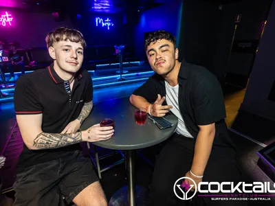 A professional photo of guests enjoying themselves at Cocktails Nightclub from our gallery.