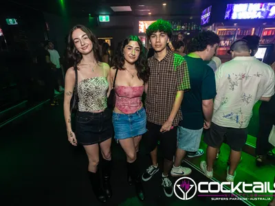 A professional photo of guests enjoying themselves at Cocktails Nightclub from our gallery.