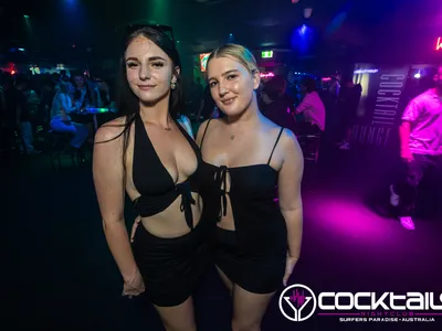 A professional photo of guests enjoying themselves at Cocktails Nightclub from our gallery.