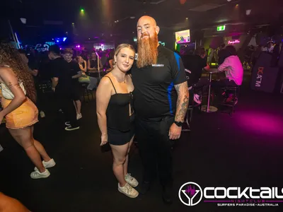 A professional photo of guests enjoying themselves at Cocktails Nightclub from our gallery.