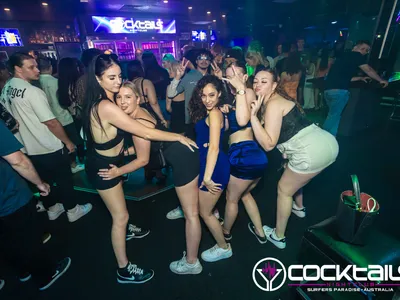 A professional photo of guests enjoying themselves at Cocktails Nightclub from our gallery.