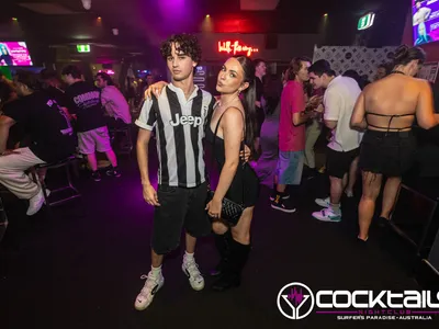 A professional photo of guests enjoying themselves at Cocktails Nightclub from our gallery.