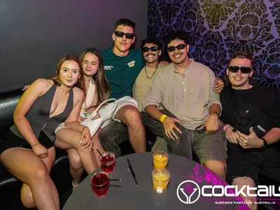 A professional photo of guests enjoying themselves at Cocktails Nightclub from our gallery.