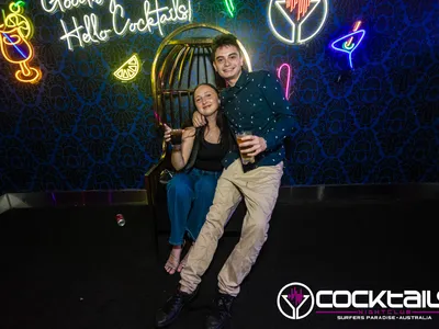 A professional photo of guests enjoying themselves at Cocktails Nightclub from our gallery.