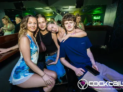 A professional photo of guests enjoying themselves at Cocktails Nightclub from our gallery.