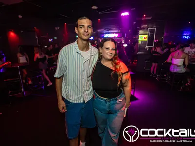 A professional photo of guests enjoying themselves at Cocktails Nightclub from our gallery.