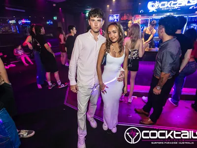 A professional photo of guests enjoying themselves at Cocktails Nightclub from our gallery.