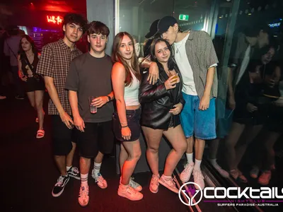 A professional photo of guests enjoying themselves at Cocktails Nightclub from our gallery.