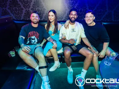 A professional photo of guests enjoying themselves at Cocktails Nightclub from our gallery.