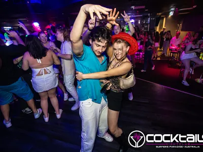 A professional photo of guests enjoying themselves at Cocktails Nightclub from our gallery.