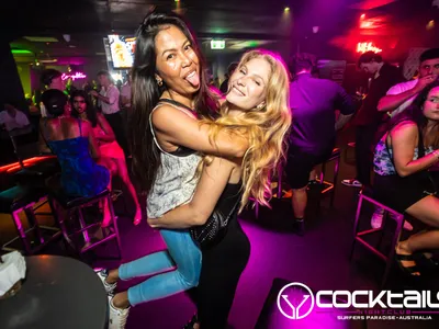 A professional photo of guests enjoying themselves at Cocktails Nightclub from our gallery.