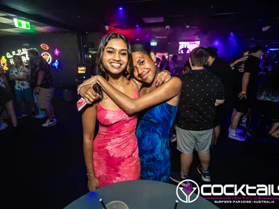 A professional photo of guests enjoying themselves at Cocktails Nightclub from our gallery.