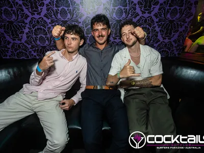 A professional photo of guests enjoying themselves at Cocktails Nightclub from our gallery.