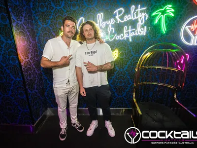 A professional photo of guests enjoying themselves at Cocktails Nightclub from our gallery.