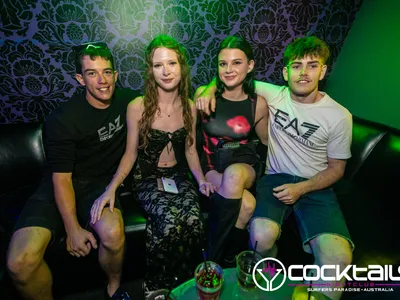 A professional photo of guests enjoying themselves at Cocktails Nightclub from our gallery.