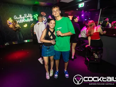 A professional photo of guests enjoying themselves at Cocktails Nightclub from our gallery.