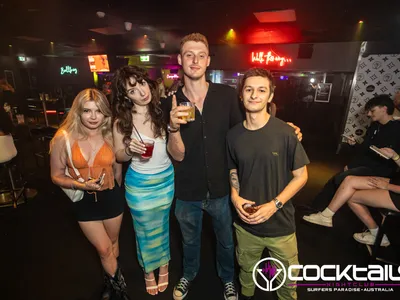 A professional photo of guests enjoying themselves at Cocktails Nightclub from our gallery.