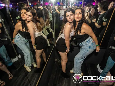 A professional photo of guests enjoying themselves at Cocktails Nightclub from our gallery.