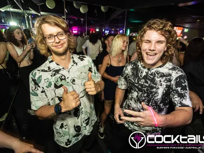 A professional photo of guests enjoying themselves at Cocktails Nightclub from our gallery.