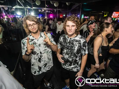 A professional photo of guests enjoying themselves at Cocktails Nightclub from our gallery.