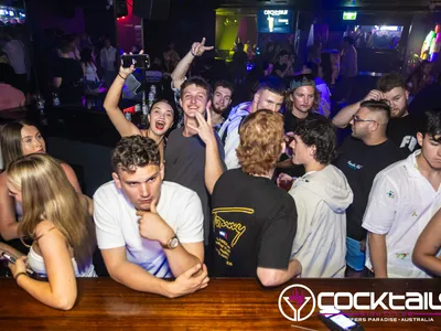 A professional photo of guests enjoying themselves at Cocktails Nightclub from our gallery.