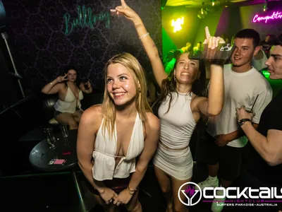 A professional photo of guests enjoying themselves at Cocktails Nightclub from our gallery.