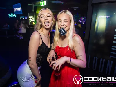 A professional photo of guests enjoying themselves at Cocktails Nightclub from our gallery.