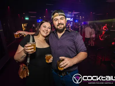 A professional photo of guests enjoying themselves at Cocktails Nightclub from our gallery.