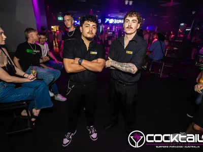 A professional photo of guests enjoying themselves at Cocktails Nightclub from our gallery.