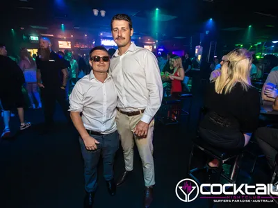 A professional photo of guests enjoying themselves at Cocktails Nightclub from our gallery.